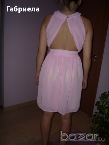 Розова рокля, снимка 2 - Рокли - 16450149