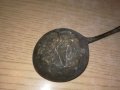 антика-реликва-стара лъжица-20х6см, снимка 10