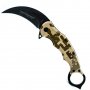 Нож  карамбит - FOX KNIFE FA33 - KARAMBIT  размери -70х 195