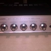 realistic mpa-20 solid state pa amplifier-внос швеицария, снимка 9 - Ресийвъри, усилватели, смесителни пултове - 19129150
