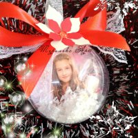 Коледна топка за елха със снимка, снимка 1 - Коледни подаръци - 23461241