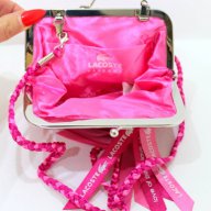 Нова чанта, портмоне Lacoste Touch of pink, оригинал, снимка 5 - Чанти - 11335184