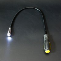 789 Гъвкав магнит с LED светлина магнитна пръчка хващач за изваждане на метални елементи, снимка 2 - Аксесоари и консумативи - 24488058
