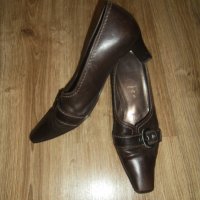 Австрийски дамски кожени обувки, снимка 3 - Дамски ежедневни обувки - 11902195