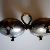 стара бронзова солница, снимка 3 - Антикварни и старинни предмети - 22386107