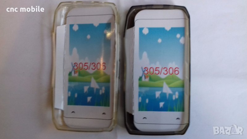 Nokia Asha 305 - Nokia 305 - Nokia 306 силиконов гръб - case , снимка 1
