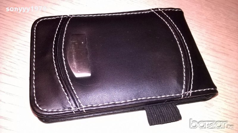 Кожен калъф с каклулатор-14х9см-внос швеицария, снимка 1
