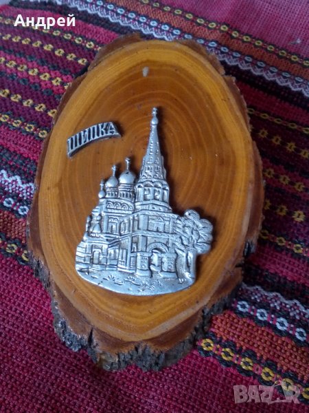 Стара дървена декорация #5, снимка 1