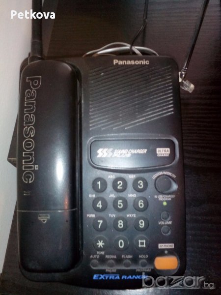 Стационарен безжичен телефон, работещ и при липса на ток, снимка 1