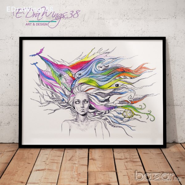 Картина Арт принт "Dreams", снимка 1