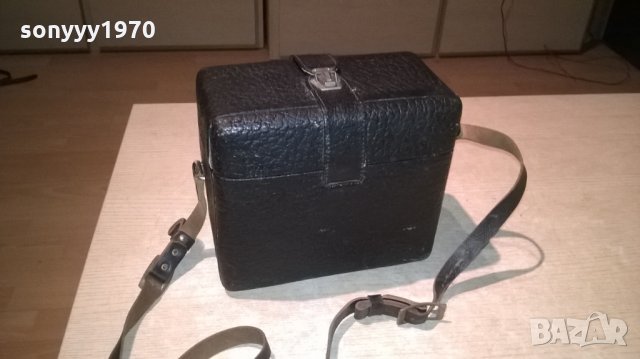 ретро руска камера-с кожен куфар, снимка 2 - Камери - 25332638