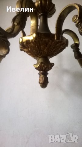 бароков полилей от бронз, снимка 9 - Полилеи - 25195547