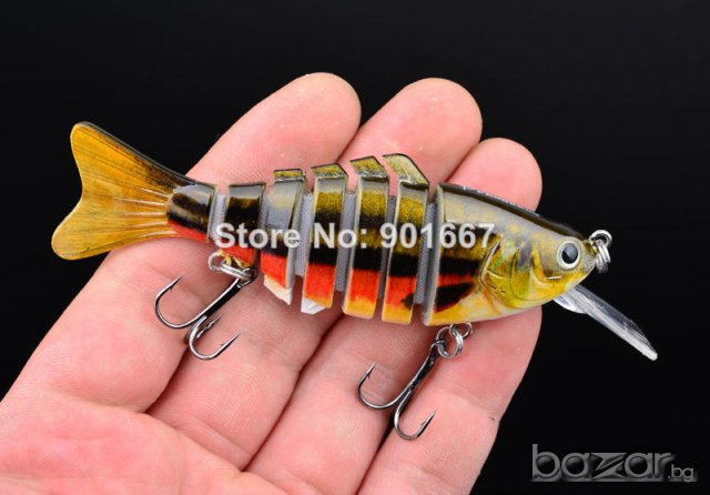 воблер 11.2см 14г 7 части, снимка 11 - Такъми - 7932170