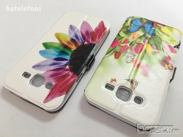 Samsung Galaxy J5 цветен калъф тип тефтер със силиконово легло, снимка 7 - Калъфи, кейсове - 12718043