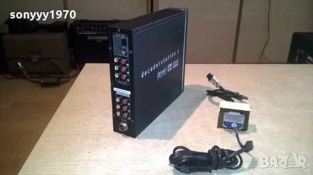 teufel decoderstation 3 germany+захранване-внос швеция, снимка 9 - Ресийвъри, усилватели, смесителни пултове - 25454441