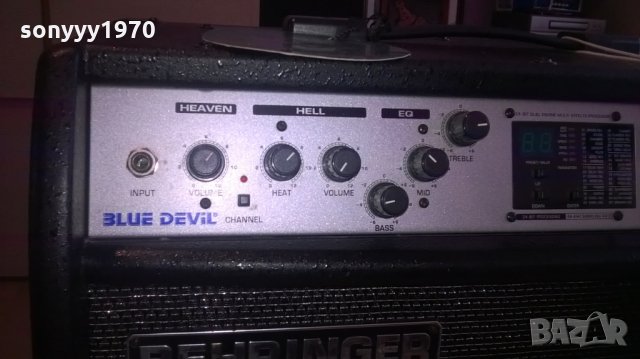 ПОРЪЧАНО-behringer blue devil gx112 virtube technology-внос швеицария, снимка 9 - Ресийвъри, усилватели, смесителни пултове - 24201583