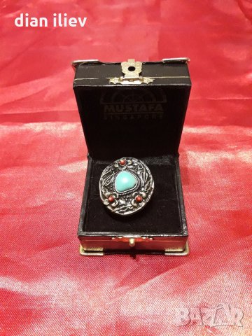 Стар дамски пръстен, снимка 4 - Антикварни и старинни предмети - 24884081