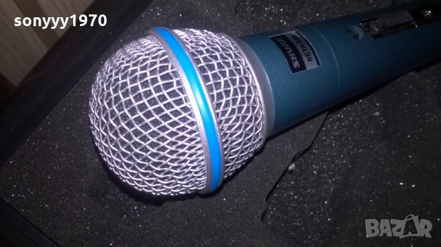 shure beta sm-58s profi mic-внос швеицария, снимка 7 - Микрофони - 26018644