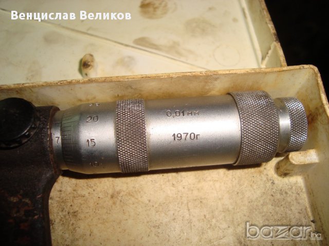 Микрометър 75-100 мм, снимка 2 - Други машини и части - 11865571