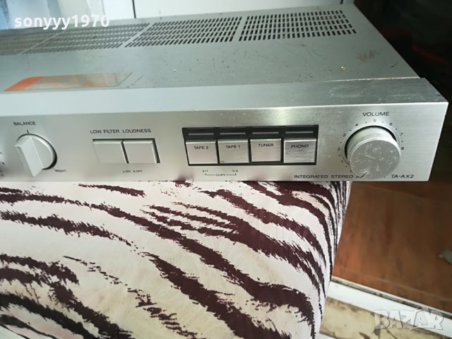 sony model ta-ax2 amplifier-made in japan-внос швеицария, снимка 2 - Ресийвъри, усилватели, смесителни пултове - 26027660