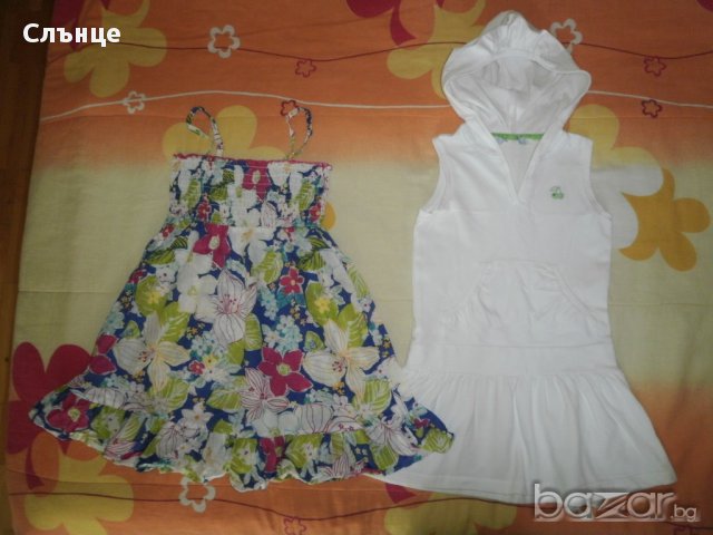 Две прекрасни роклички за 6-7 г., снимка 1 - Детски рокли и поли - 13821308