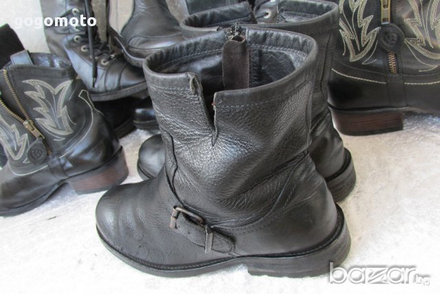 bili bi® original,N- 39, унисекс мото боти,байк боти, 100% естествена кожа,GOGOMOTO.BAZAR.BG®, снимка 11 - Дамски боти - 16891279