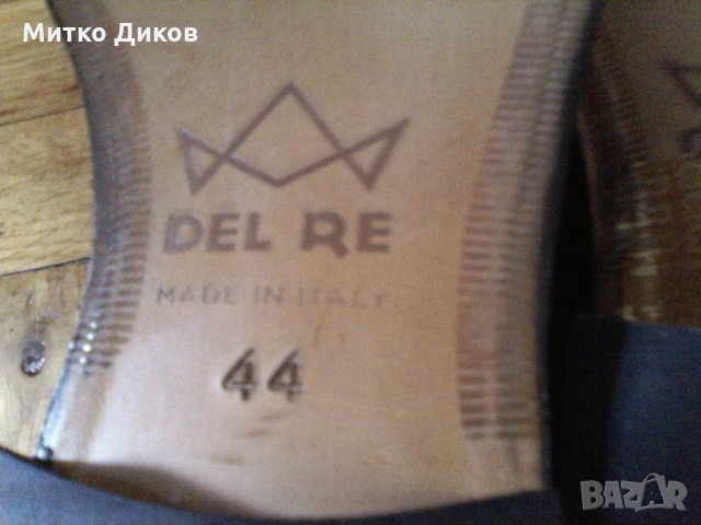 Обувки DEL RE- PENNY LOAFER BLACK-№44 италиански нови-естествена кожа, снимка 8 - Официални обувки - 23445124