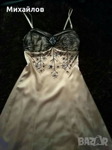 Бална официална рокля с дантела, снимка 3 - Рокли - 21774391