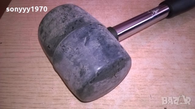 гумен чук с иноксова дръжка и гумен захват-30х8х6см, снимка 5 - Други инструменти - 24522682