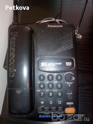 Стационарен безжичен телефон, работещ и при липса на ток