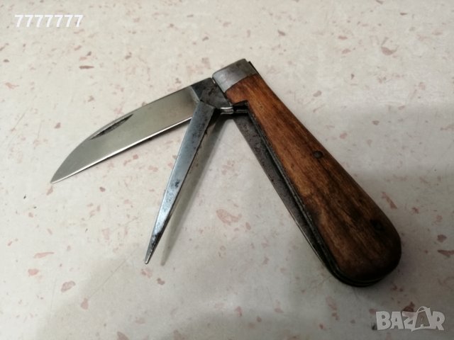 Стар колекционерски джобен нож, снимка 3 - Антикварни и старинни предмети - 24852268