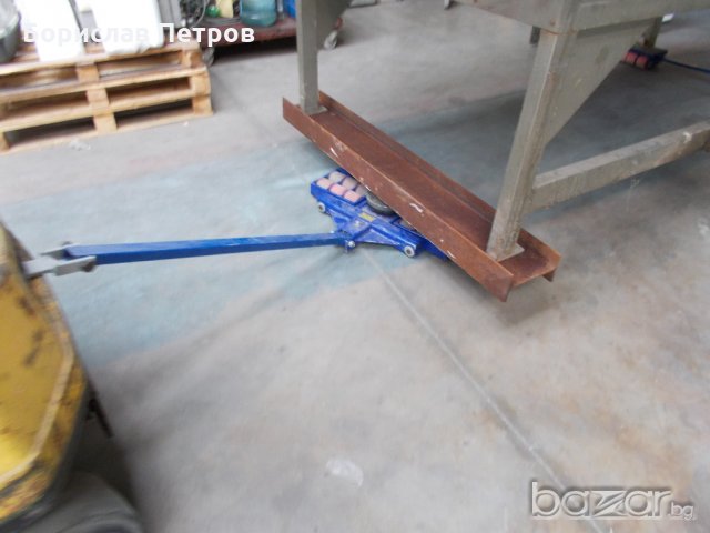 Ролкови транспортни колички и крикове под наем, снимка 10 - Други машини и части - 18995067