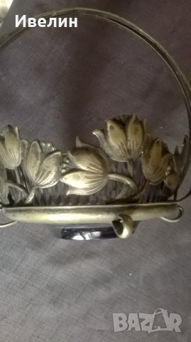 посребрен купа,бонбониера арт деко, снимка 4 - Антикварни и старинни предмети - 25040961