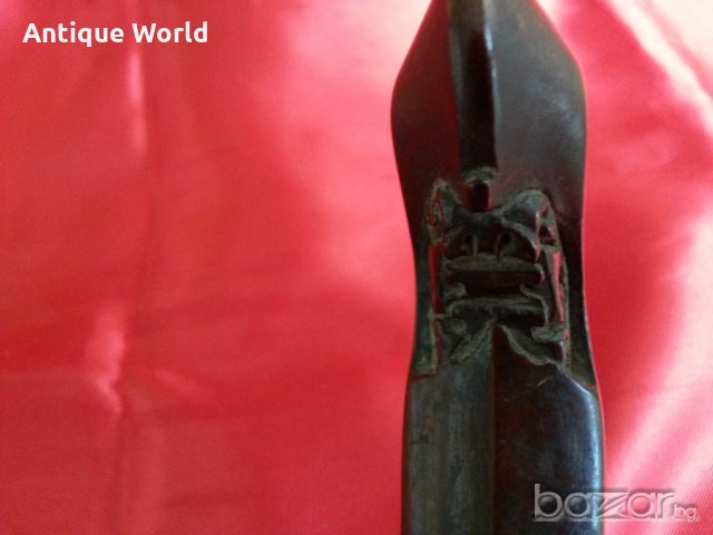 Старинна Кама КРИС , Керис 19 Век Дамаска Стомана, снимка 5 - Антикварни и старинни предмети - 19733515