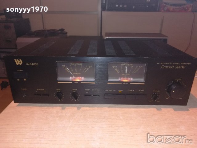 hva-8030 concert 300w-amplifier-made in taiwan-внос швеицария, снимка 3 - Ресийвъри, усилватели, смесителни пултове - 20479452