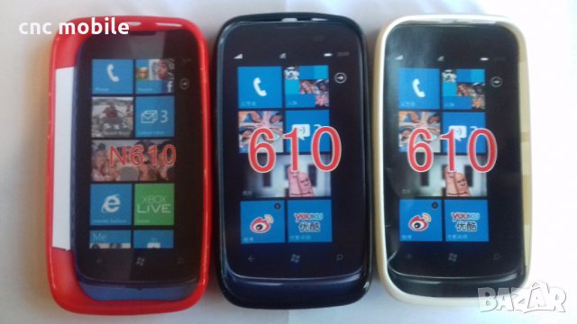 Nokia Lumia 610 - Nokia 610 силиконов гръб - case , снимка 2 - Калъфи, кейсове - 22407793