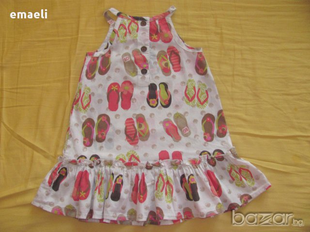 Красива рокля на Next за 1,5-2 г, снимка 4 - Бебешки рокли - 11122409