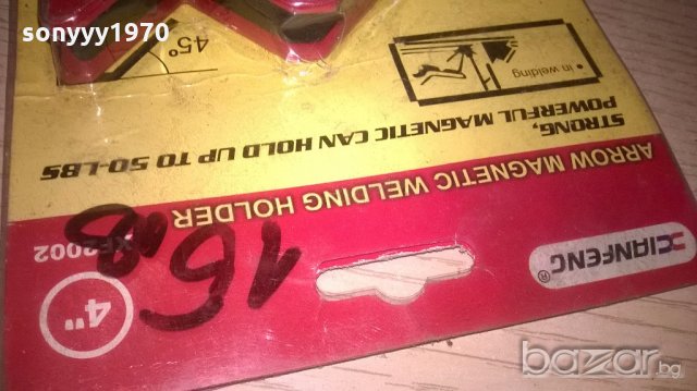 магнитен ъгъл за заваряване-нов, снимка 7 - Други инструменти - 19300727