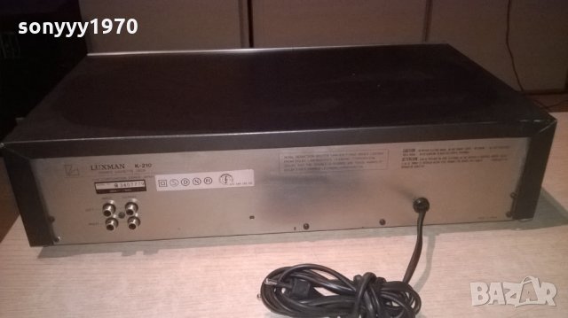 luxman k-210 deck-made in japan-внос швеицария, снимка 18 - Декове - 25115060