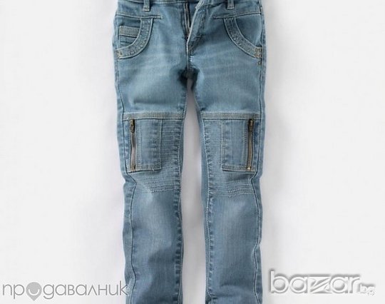 Нови ластични дънки за момиче KIHAWO, снимка 1 - Детски панталони и дънки - 6821936