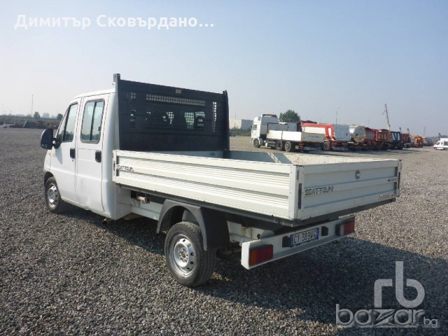 Fiat Ducato 2,3 JTD 2006г двойна кабина 7места, снимка 4 - Бусове и автобуси - 20055175