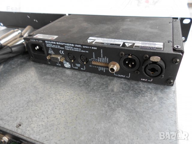 Автоматичен микрофонен Mixer Shure SCM-810E и дигитален еквалайзер Shure DFR11EQ, снимка 8 - Други - 25298362