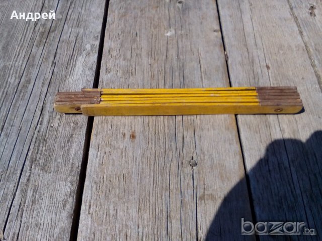 Дървен Метър, снимка 3 - Антикварни и старинни предмети - 16573574