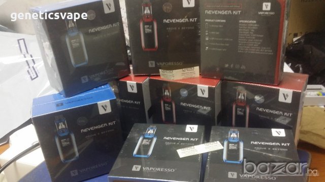 Vaporesso Revenger 220W TC Starter Kit нов оригинален вейп , снимка 5 - Вейп без пълнители - 19108546