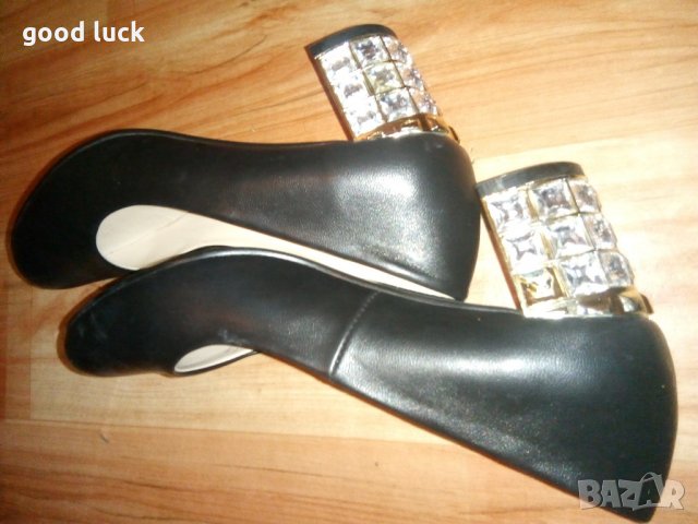 Продавам нови елегантни обувки 38н,30лв., снимка 2 - Дамски обувки на ток - 22215650