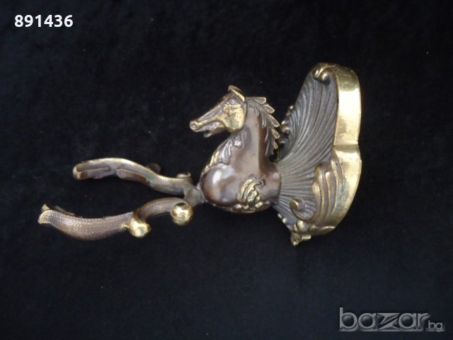 Италиански аплик за осветително тяло кон CHIARINI, снимка 3 - Етажерки - 20752954