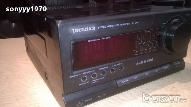 Technics su-ch9 stereo amplifier-japan-внос швеицария, снимка 3 - Ресийвъри, усилватели, смесителни пултове - 14978017
