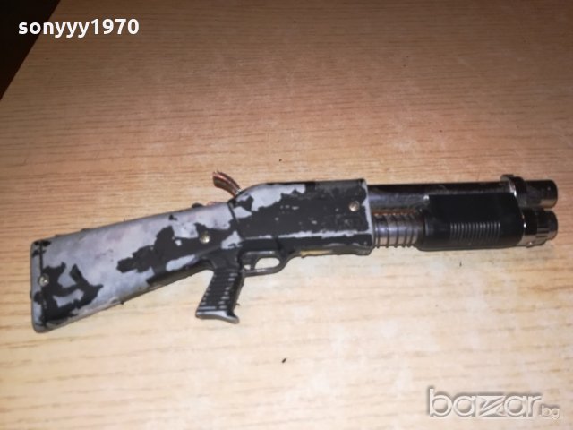 м202-метална пушка/помпа-запалка-20см-внос швеицария, снимка 16 - Колекции - 21073626