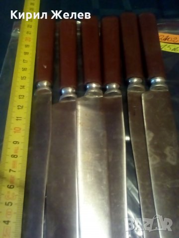 Ножове стари 6 бр 2102, снимка 2 - Прибори за хранене, готвене и сервиране - 23549523