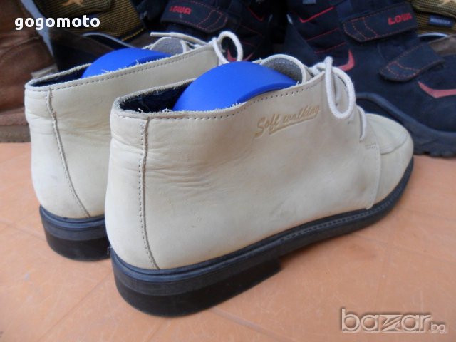 унисекс 37 - 38 мокасини,кларкове original ROHDE® Soft walking,100% естествен набук,GOGOMOTO.BAZAR, снимка 11 - Дамски ежедневни обувки - 12755379